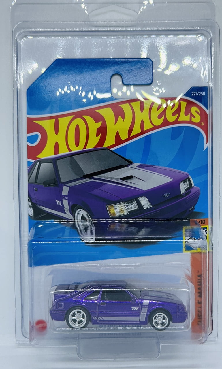 Hot Wheels 2022 '84 Mustang SVO Super Treasure Hunt Purple Muscle Mania