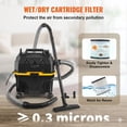 thumbnail image 5 of 3 in 1portable 4 Gallon wet & dry Vacuum with 5 Peak HP and Blowing Feature, 5 of 5