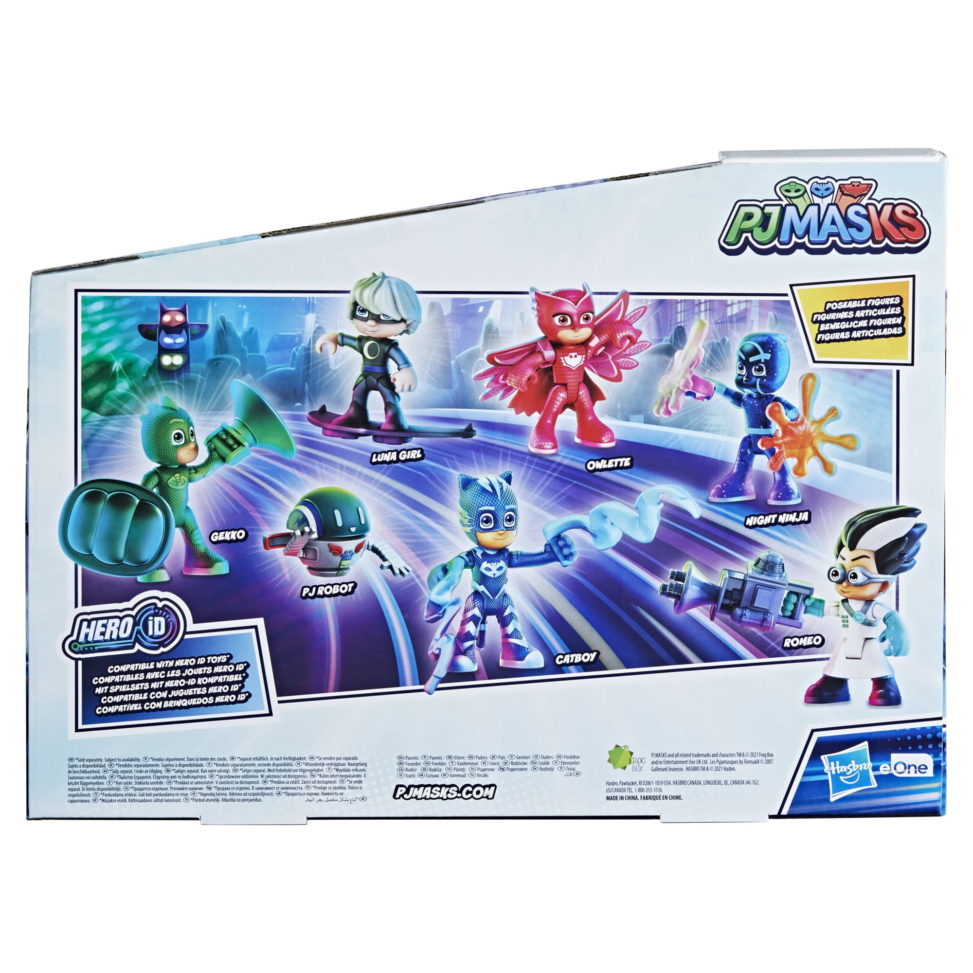 PJ Masks Paquetes De Héroe Contra Villano