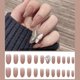 thumbnail image 4 of 24 uñas postizas de estilo dulce, cortas/largas, extraíbles., 4 of 5