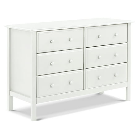 DaVinci Jayden 6-Drawer Double Dresser in White