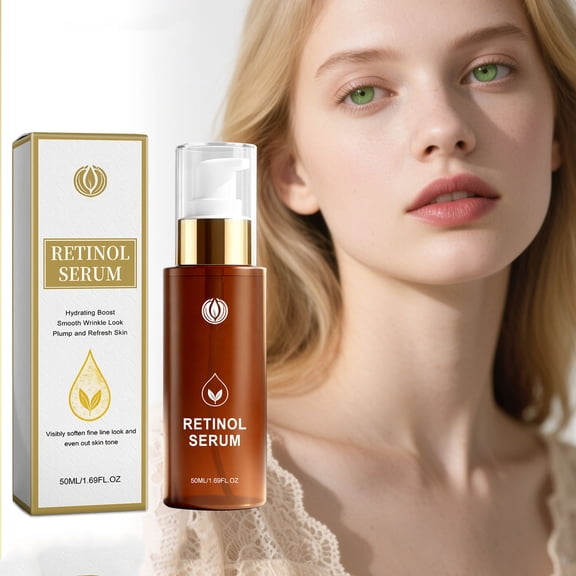 Retinol Skin Booster Serum, Face Serum for Women Anti Aging, Fine Lines& Skin Firming Treatment for All Skin Types-Day/Night