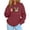 54#Wine, variant on Cat Pouch Hoodie for Women Kangaroo Pocket Dog Pouch Sweatshirts Pet Carrier Pullover Animal Holder Long Sleeve Tops