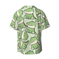 thumbnail image 7 of Picia Cute Crocodile Men's Linen Shirts Short Sleeve Cuban Beach Shirts Casual Shirts Button Down Shirt for Men Beach Summer Wedding Shirt-3X-Large, 7 of 7