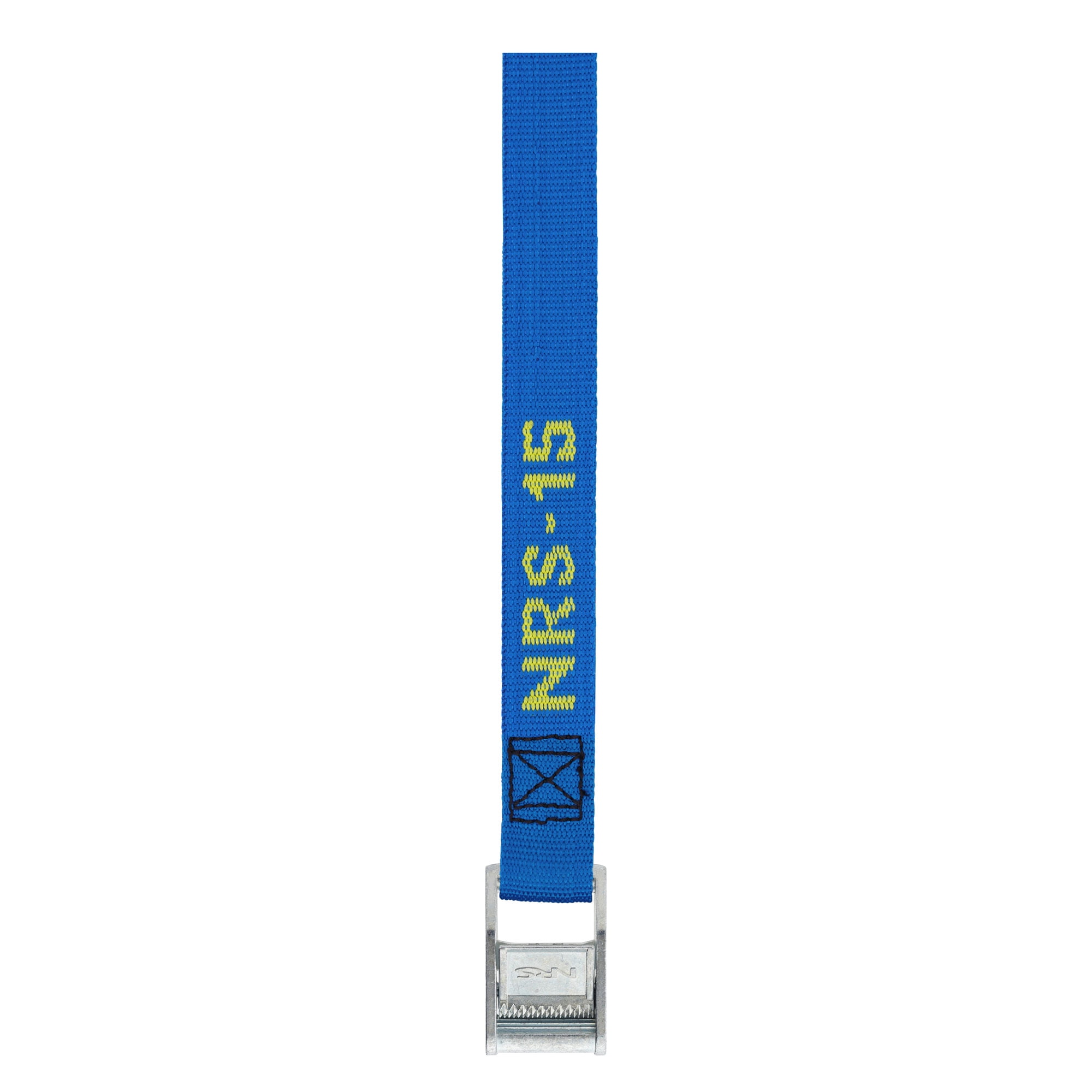 NRS Single 1" Long Heavy Duty Tie Down Boating & Kayaking Strap, Blue