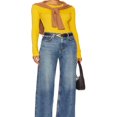 thumbnail image 3 of T-shirt pour Femmes à Manches Longues, Col Rond, Uni, Coupe Ajustée, Hauts d'Automne, T-shirts Basiques, Vêtements d'Automne, 3 of 5