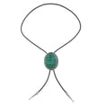 thumbnail image 1 of BELOVING Cravate Collier Alliage Western Cowboy Réglable pour Fête d'Anniversaire Hommes Vert, 1 of 10