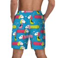 thumbnail image 4 of Goofa Color Dachshund Dog Printed Men's Swim Trunks Board Shorts Quick Dry Mens Swimming Trunks with Compression Liner,Breathable Fit Hawaii Beach Shorts-X-Large, 4 of 9