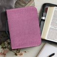 thumbnail image 6 of HELLHERO Crocodile Texture PU Leather Waterproof Bible Cover, Portable Protective Carrying Case Organizer for Church Prayer and Daily Study, 6 of 12
