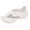 White, variant on Rokment Cushioned Platform Flip Flops for Women Men EVA Thick Bottom Slip on Thongs with Back Strap Comfortable Orthopedic Arch Support Beach Pool Walking Sandals Black Size 5.5