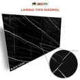 thumbnail image 2 of Lamina Tipo Marmol Pvc 1.22x2.44 Metros Abarca 5.95m2 BLACK AZIZA Pack 2, 2 of 5