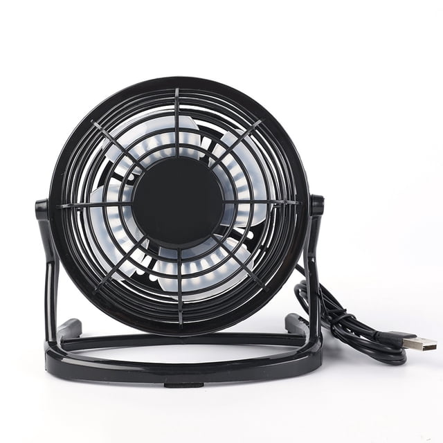 Mini Ventiladores Recargables Enfriador De Aire De 3 Velocidades Giratorio Fuerte Viento 3 Cuchillas Enchufables Dormitorio Ajustable Portátil Silencioso Ventilador USB