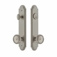 thumbnail image 5 of Grandeur Arc Tall Plate Single Cylinder One Piece Knobset with Soleil Knob, 5 of 6