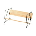 thumbnail image 2 of DOLITY Desktop Bookshelf Display Shelf Wood Storage Rack for Bedroom Nursery Office Wood Color, 2 of 9