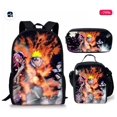 thumbnail image 1 of Naruto Anime Backpack Three-Piece Set-Lightweight And Durable Backpack With A Unique Anime Design For Everyday Use-week, 1 of 5
