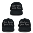 thumbnail image 1 of MAGA Sombrero Presidente Elección Cómodo Bordado Trucker para Hombres Mujeres, 1 of 9