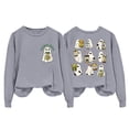 thumbnail image 1 of WEAIXIMIUNG Sweat-Shirt Personnalisé avec Photo Pull Tendance pour Femmes Imprimé Lettre Col Rond pour Automne & Hiver, 1 of 3