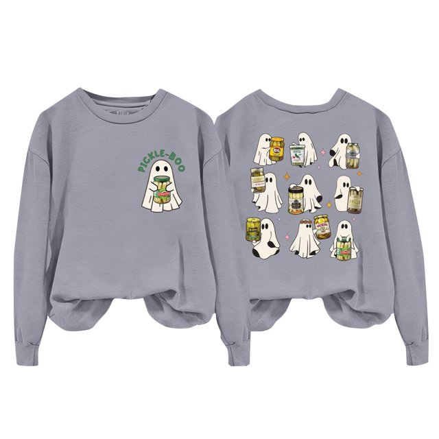 WEAIXIMIUNG Sweat-Shirt Personnalisé avec Photo Pull Tendance pour Femmes Imprimé Lettre Col Rond pour Automne & Hiver