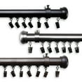 thumbnail image 2 of InStyleDesign  Edison Cordless Traverse Rod Black 28 to 48 inches Black Finish, 2 of 4