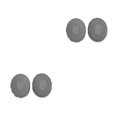 thumbnail image 2 of sweethay Cojín Almohadillas para los oídos Orejera transpirable de cuero profesional Reemplazo de protección auditiva para auriculares OE2 Gris Gris 2piezas, 2 of 6
