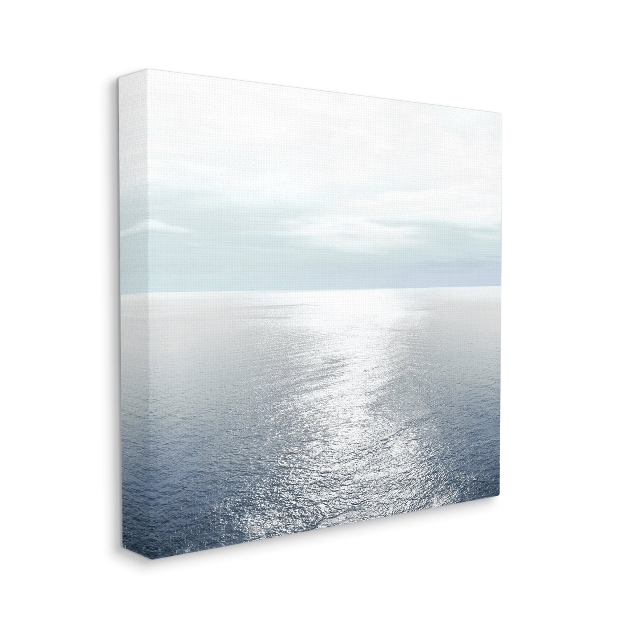 Stupell Industries Ocean Ripples Scenery Nature Photography Gallery Wrapped Canvas Print Wall Art, 36 x 36