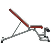 BalanceFrom Heavy Duty Adjustable and Foldable Utility Weight Bench, Lite, 800-Pound Capacity