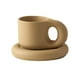 thumbnail image 1 of Café De Cerámica Con Asa Tazas De Pareja De Alta Capacidad Taza Gorda De Cerámica Eigraketly HA043650-03, 1 of 5