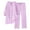 Pink, variant on Vest Sets Women 2 Piece Outfits Womens 2 Piece Outfits Wide Leg Blouse Pockets Elastic Pants Sets Casual V Wedding Guest Holiday for Women Dressy 80s Jogging Suits for Suits Formal Wedding Dre Brown S