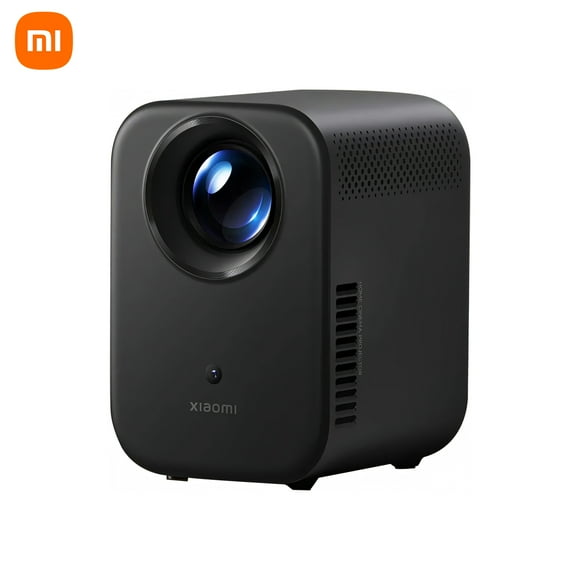 Xiaomi L1 Smart Projector, 1080P Full HD Home Theater Video Projector with Android TV, 30,000-Hour Lamp Life, Portable Outdoor Movie Projector with Built-in Battery