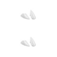 thumbnail image 3 of Jumpingount Zombie dentadura portátil sentido del humor cómoda prótesis apariencia distintiva para fiesta de Halloween 1,9 cm 1.9 cm 2piezas, 3 of 6