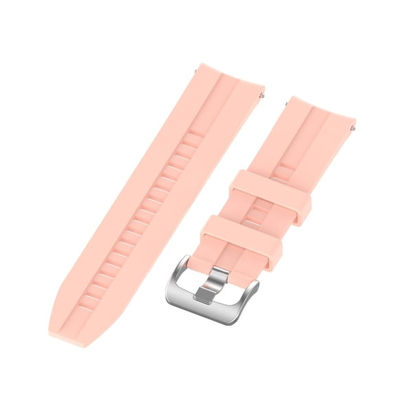 Para Huami Amazfit GTR 3 22 mm Bandas de reloj Reemplazo de silicona colorida con cierre de plata