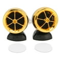 thumbnail image 2 of Dome Tweeter, 2pcs Car Speaker Universal High Sensitivity  For Audio Systems Gold, 2 of 8