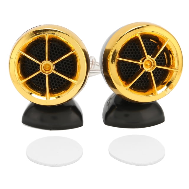 Car Tweeter,2pcs Dome Tweeter 1200W Dome Tweeter Car Audio Speaker Best in Class