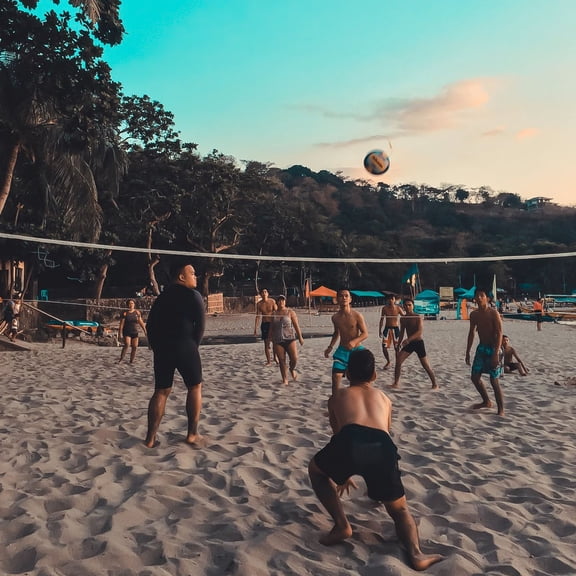 UPOUART Portable Volleyball Practice Net with Foldable Design, PE Material for Easy Setup and Outdoor Use
