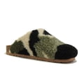 thumbnail image 1 of Soda Shoes Women Super Soft Faux Fur Fuzzy Fluffy Close Toe Slide in Slipper EMOTION-S Camouflage Camo 8, 1 of 5
