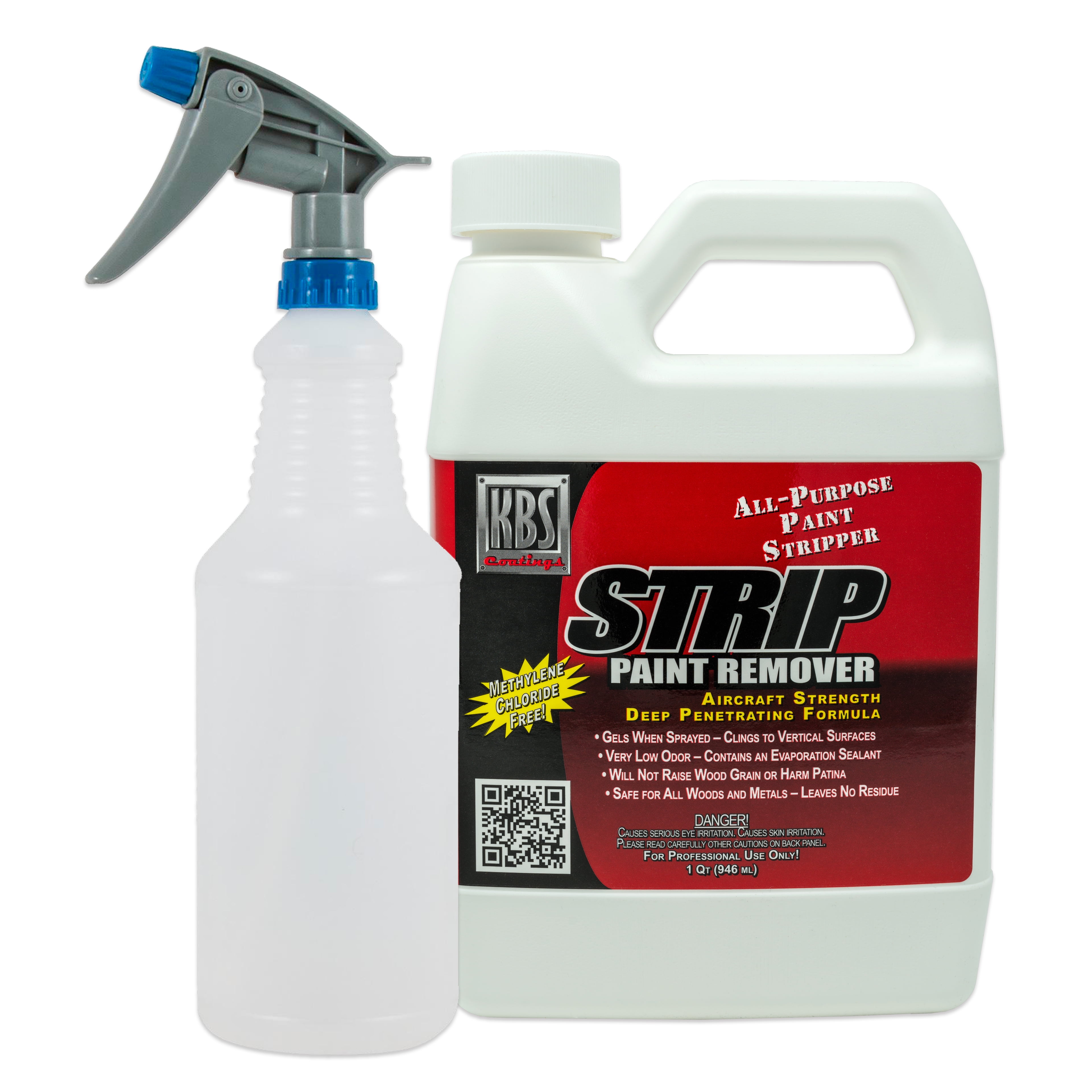KBS Strip Quart Paint Remover / Stripper Gel Contains No Methylene