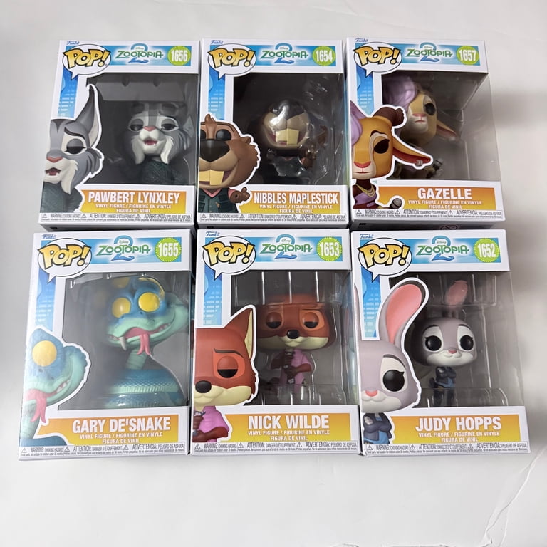 Funko POP! Disney Zootopia 2 Set of 6 + Protectors - Walmart.com