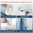 thumbnail image 4 of Bxaolu 78 OZ/2.3L Thermal Carafe, Insulated Stainless Steel Carafe Double Walled Vacuum Thermal Pot Flask for Keeping Hot Coffee Tea Home and Office, 4 of 8