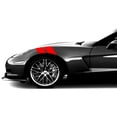 thumbnail image 2 of Clausen's World 4" Fender Racing Stripes Grand Sport Graphics Decals - Compatible with Corvette C6, 2 of 6