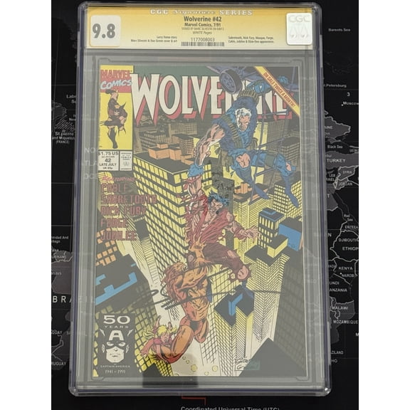 Wolverine #42 - CGC 9.8 Comic Book