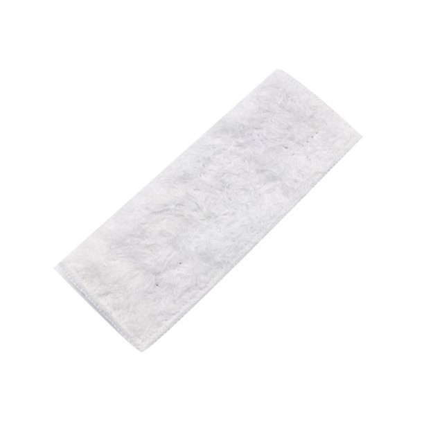 Toystoory Almohadilla de trapeador de microfibra Paño de barrido Almohadillas de limpieza para interiores Blanco Electrodomésticos Blanco 7x18cm Toystoory JJ23689-07
