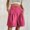 Hot Pink, variant on Baqcunre Shorts For Women,Ladies Summer Color Casual Loose High Waist Button Wide Leg Shorts,Womens Fashion,Wide Leg Pants Woman,Pants For Women,Womens Clothes,Blue,L