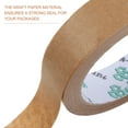 thumbnail image 5 of SASABAXI Ruban d'Emballage en Papier Résistant en Matériau Kraft Brun Clair pour Expédition et Scellage, 5 of 5