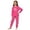 D-Hot Pink, variant on Themed Kids Pajama Cozy Holiday Print Loungewear For Girls Festive Family Sleepwear Soft Two Piece Outfit