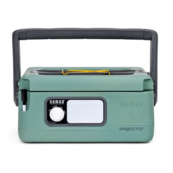 Presto 6-Quart Nomad® Traveling Slow Cooker, Green  06016