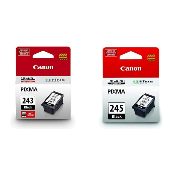 Paquete de cartuchos de tinta compatibles con Canon PG-243 y PG-245