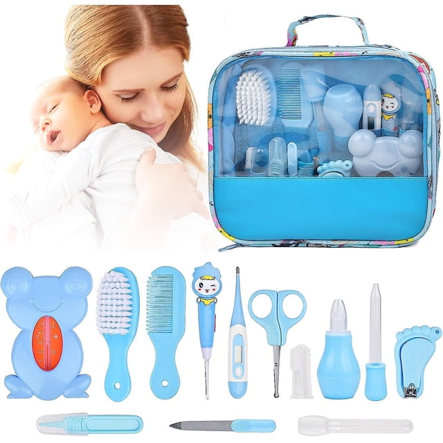 Baby's Care Haven: Kit completo de 14 piezas para el cuidado de la salud y el cuidado del recién nacido