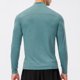 thumbnail image 5 of Camiseta deportiva para hombre, camisetas de fitness elásticas con cremallera de un cuarto de manga Abanopi Pequeña, 5 of 7
