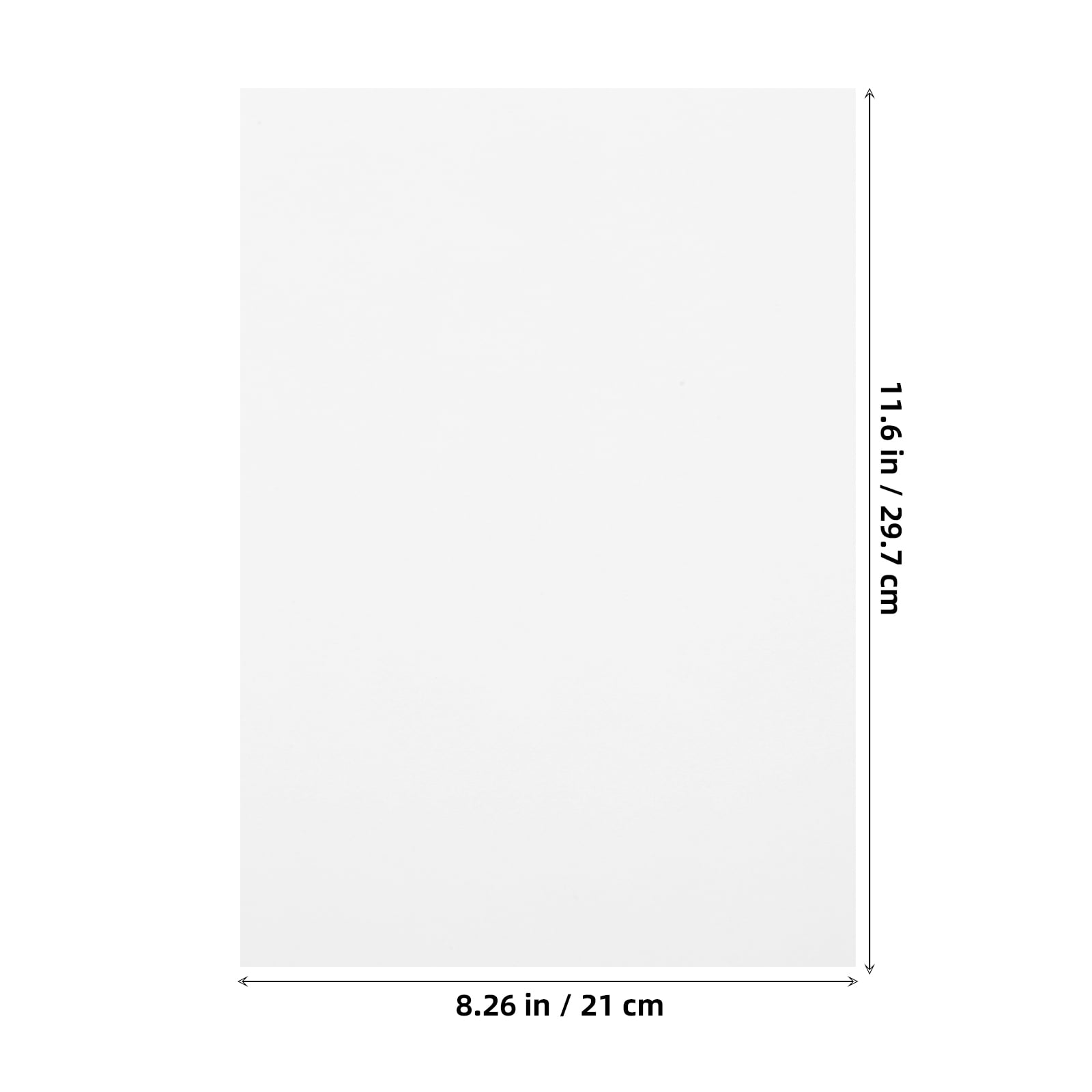 BESTYASH A4 White Paper Cardstock for Crafting, Scrapbooking, Origami, and Handmade Art Projects