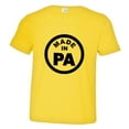 thumbnail image 1 of PleaseMeTees™ Toddler From Born Made In Pennsylvania PA Logo Label Tee, 1 of 1